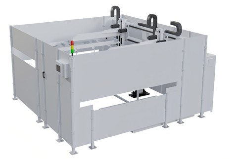 Second Glass Loading & Placement Machine